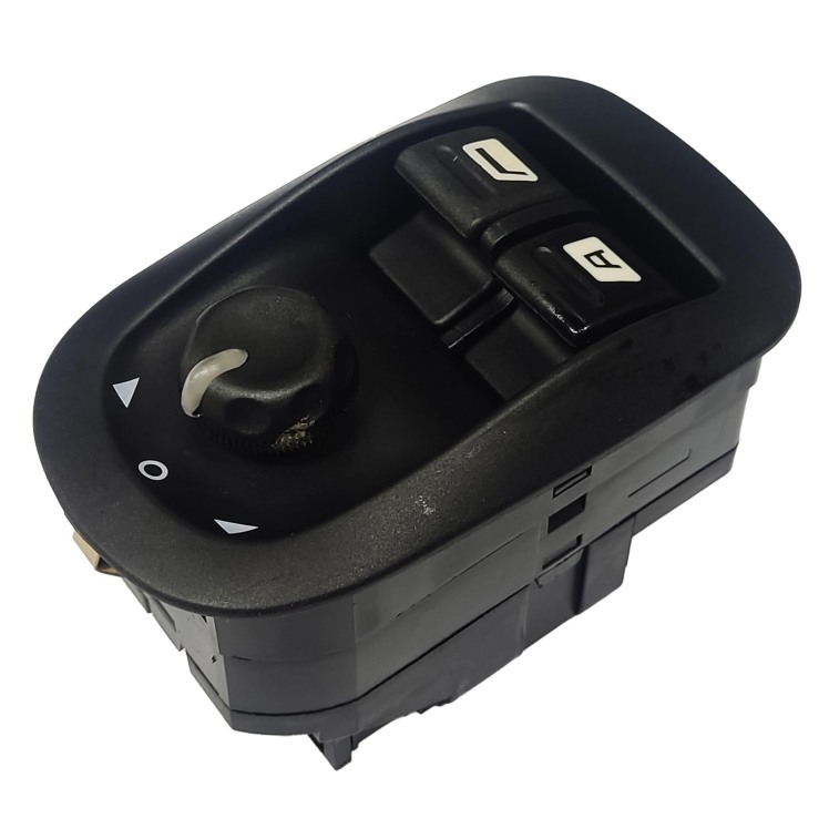 کلید بالابر جلو دو سوکت مناسب برای پژو 206 تیپ 5 و پژو 207 برند چکاد